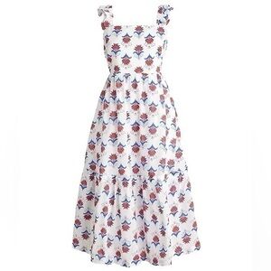 J.Crew Squareneck midi dress | Sz 14